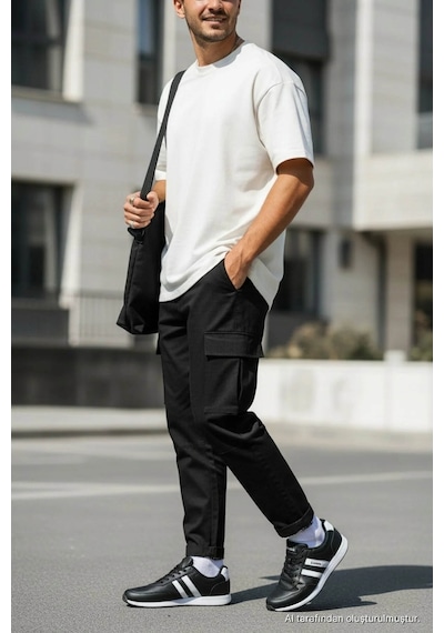 Kinetix Reeds Pu 6pr Siyah - Beyaz Erkek Sneaker A102695184