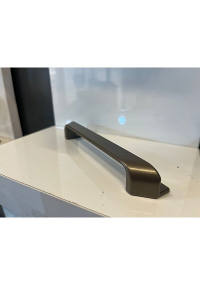 Fold Metal Kulp 128mm Mat Bronz Dolap Kapak Tv Ünite Modern Çekmece Mobilya Komidin Konsol Bronz