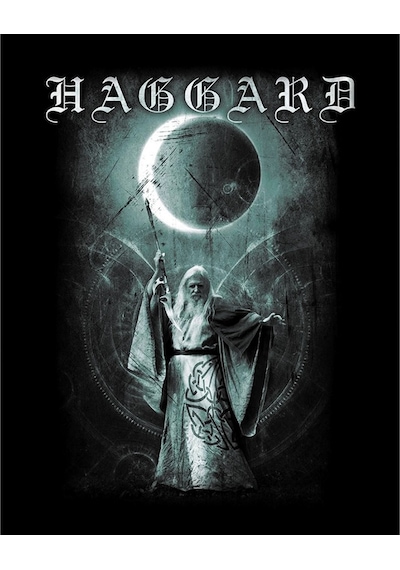 Zepplin Giyim Haggard Magician Büyük Sırt Patch Yama Siyah