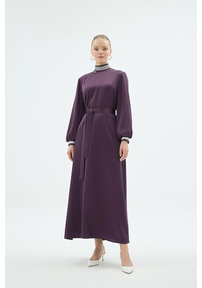 Senna 30040 Pietra Elbise Mürdüm Mürdüm
