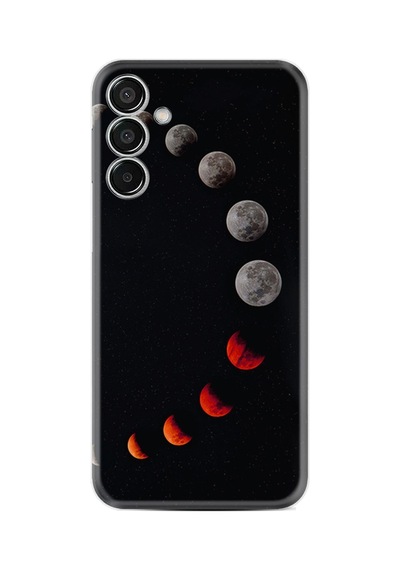 Vivo V30 Kılıf Desenli Silikon Platinium Series Mooons 1861