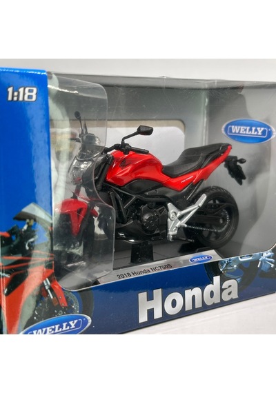 Honda Nc750s 1:18 Diecast Model Motosiklet