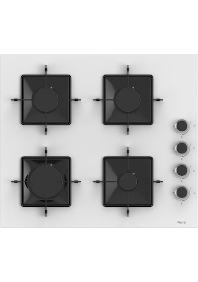 Ferre Steamart-Fryart Serisi Beyaz Ankastre Set SS206 - QEP64CB - D078