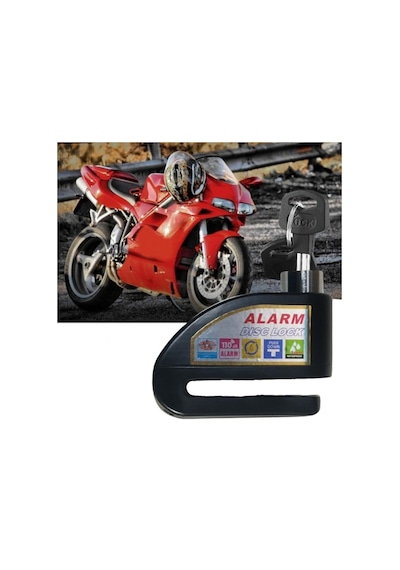 Alarmlı Motorbisiklet Kilidi Ym-749-a