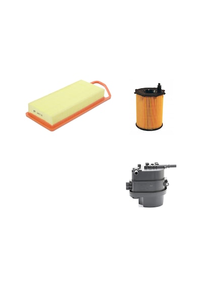 Bosch Filtre Bakım Seti Citroen Nemo 1.4 Hdı Dizel 2007+ Hava + Yağ F. + Yakıt Filtre Bosch