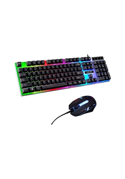 Concord C-56 Kablolu RGB Klavye Mouse Set