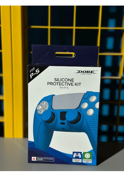 P-5 Silicone Protective Kit Playstation 5 Dualsense Koruma Seti - Yeşil
