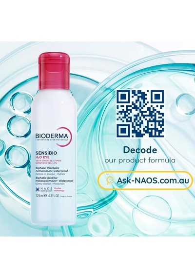 Bioderma Sensibio H2o Eye Çift Fazlı Göz, Dudak, Kirpik Micellar Makyaj Temizleyici Provitamin B5 125 Ml