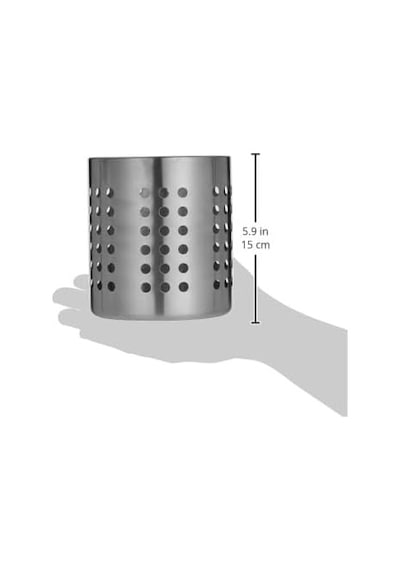 Ikea Sepeti 'ordning' Besteckstaender Paslanmaz Çelik Kuechenutensilienhalter 12 Cm Çap-13,5 Cm Yükseklik, Pa Diğer