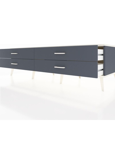 Kronos Tv Ünitesi 4 Çekmeceli 176x59x51 Antrasit-aytaşı/antrasit Aytası/antrasıt Kronos Tv Ünitesi 4 Çekmeceli 176x59x51 Antrasit-aytaşı/antrasit Aytası/antrasıt