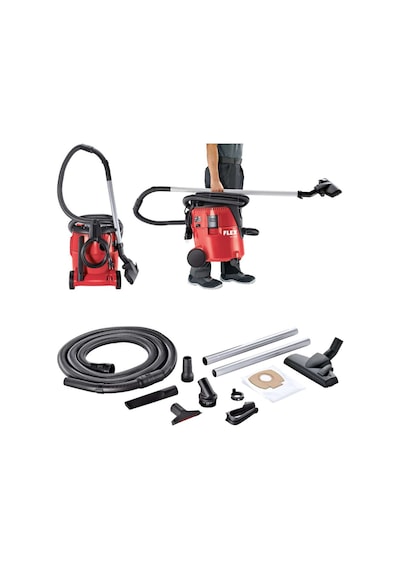 Flex Vc 21 L Mc Islak Kuru Sanayi Tipi Elektrikli Süpürge 1000w 20 Litre - Toz Emici Hava Üfleyici