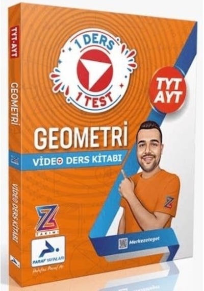 Paraf Z Takım Tyt Ayt Geometri Video Ders Anlatım Kitabı Prf Yayınları