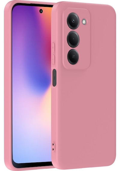 Xiaomi Redmi 15 Kılıf Zore Mara Lansman Kapak Pembe