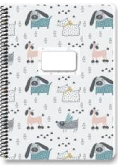 Pets A4 80 Yaprak Kareli Karton Kapak Defter Diğer