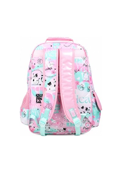Chımola Cute Kıtty Sırt Çantası 16" Çok Renkli
