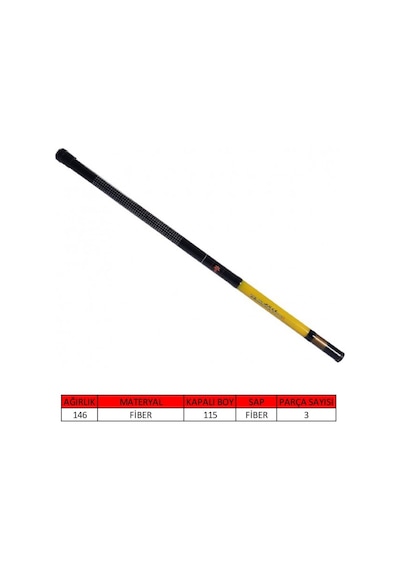 Captain 2072 Toma Havk Pole Aparatlı Göl Kamışı 300 cm