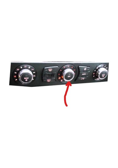 Bmw 5 Serisi E60 E61 Kasalar 2001-2010 Klima Off Düğme Kapağı