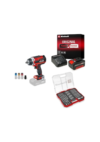 Tr Impaxxo 18/450 - Solo, Kömürsüz Akülü Darbeli Somun Sıkma + 18v 4,0 Ah Pxc Starter Kit, Akü Ve Şarj Cihazı +