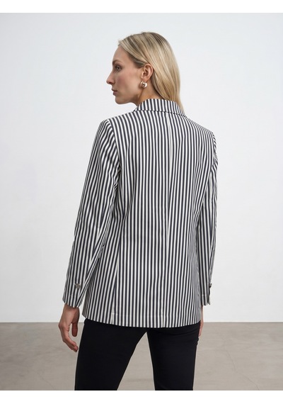 Dilvin 60806 Düz Kesim Blazer-gri