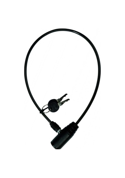 Bisiklet Motor Kilidi Anahtarlı Çelik Halatlı Kilit 65 Cm 1410 Diğer