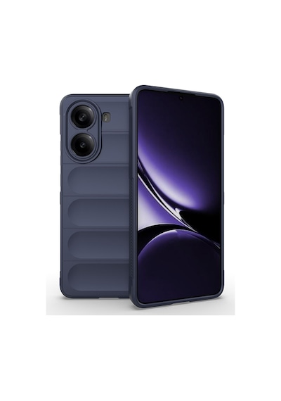 Adige Xiaomi Poco X7 Pro Uyumlu Kılıf Etnik Optimum Silikon Lacivert