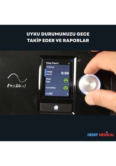 Airsense 10 Autoset Otomatik Cpap Cihazı Nemlendirici