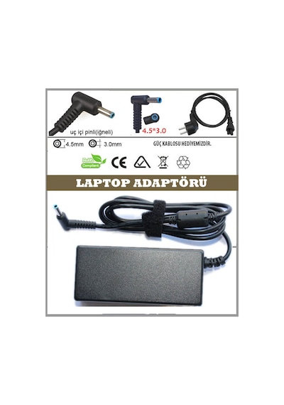 Hp Hq-Tre 71025 Tpn-C125 19.5A 2.31A Uyumlu Adaptör, Şarj Aleti