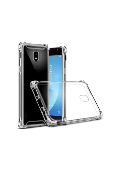 Samsung Uyumlu Galaxy J730 Pro Kılıf Şeffaf Nitro Anti Shock Kapak Renksiz