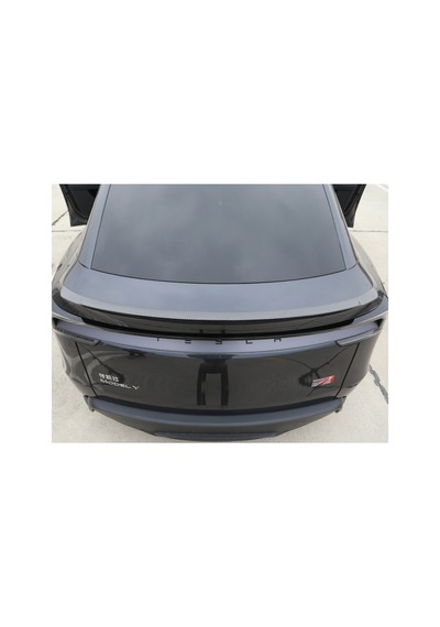 Red Lion Parts Tesla Model Y Juniper Pro Version Blow Mat Karbon Fiber Görünüm Spoiler