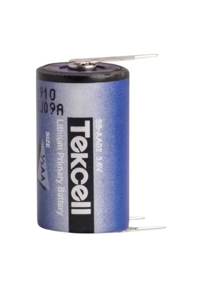Tekcell 1/2 Aa Sb-aa02 3.6v Lıthıum Tırnaklı Endüstriyel Pil