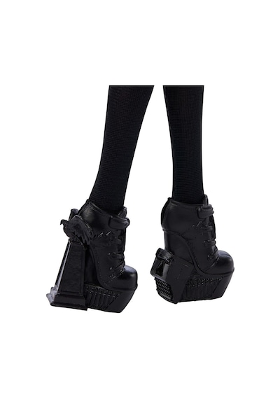 Jnj91 Monster High Wednesday Addams Bebek Siyah