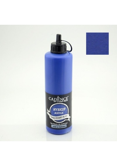 Cadence Hybrid Multisurfaces Akrilik Boya 500Ml H038 Ultramarine