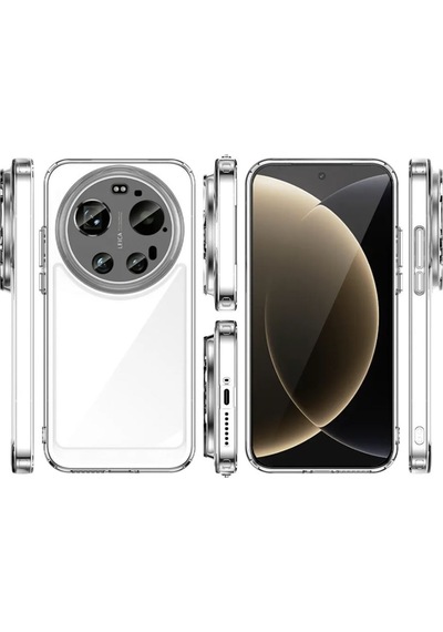 Adige Xiaomi 17 Ultra Kılıf Silikon Şeffaf