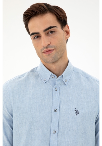 U.s. Polo Assn. Erkek Açık Mavi Gömlek Basic 50296757-vr003 Açık Mavi U.s. Polo Assn. Erkek Açık Mavi Gömlek Basic 50296757-vr003 Açık Mavi