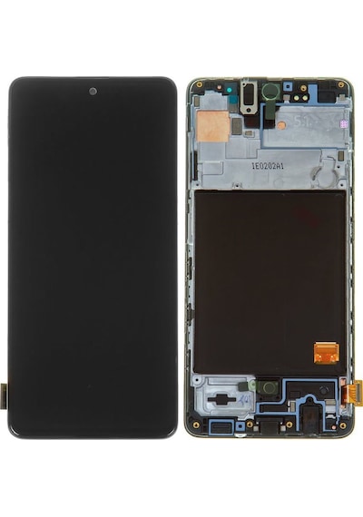 Samsung Galaxy Uyumlu A51 Çıtalı Tam Ekran Oled Lcd Dokunmatik Ekran Ld-01