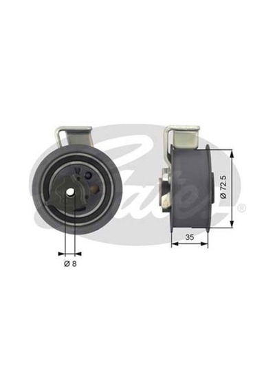 GATES T43019 TRİGER EKSANTRİK GERGİ RULMANI GOLF IV BORA POLO PAS