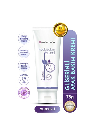 Ayak Bakım Ve Nemlendirici Kremi Gliserinli 75 Gr