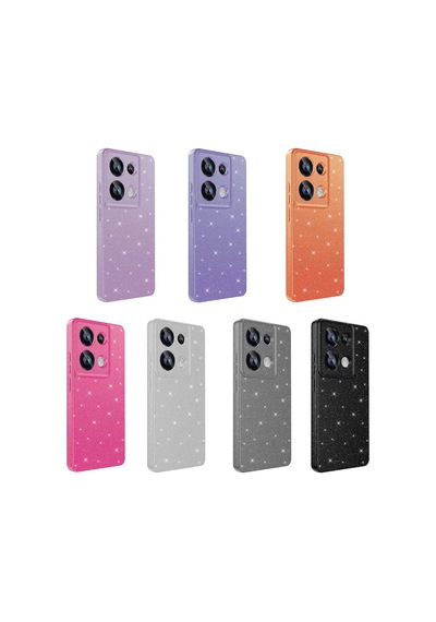 Xiaomi Redmi Note 13 Pro 4g Kılıf Kamera Korumalı Simli Silikon Üstün Koruma Pazarplus Beyaz