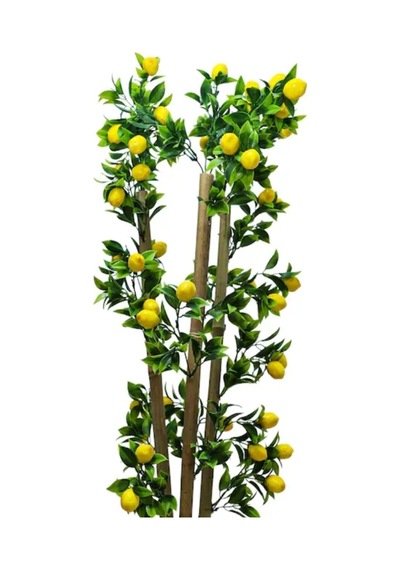 Rüzgar Çiçekcilik Yapay Limon 90 Cm Sarı Yeşil