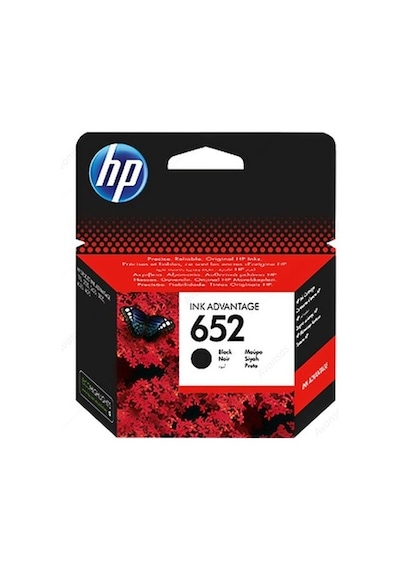 Hp 652 Siyah Kartuş F6V25Ae 2023 Son Kullanma