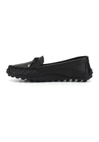 Gönderi(R) Gönderi R Kadın Siyah Floter Fiyonklu Hakiki Deri Comfort Loafer Dyza75645196 Siyah