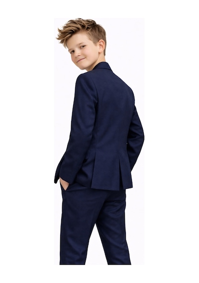Ahengim Erkek Çocuk Modern Casual Slim Fit Takım Elbise Ak2850 Lacivert