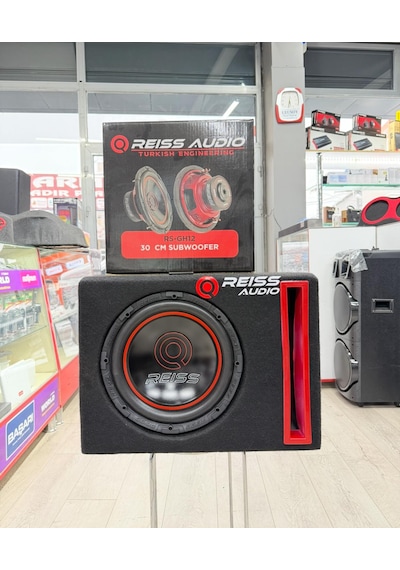 Rs-gh12 Çift Bobin L Port Kabinli 1400wat 350w Rms 30 Cm Subwoofe