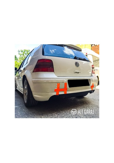 Kit Garaj Volkswagen Golf 4 1997-2003 Arka Ek Plastik Boyasız