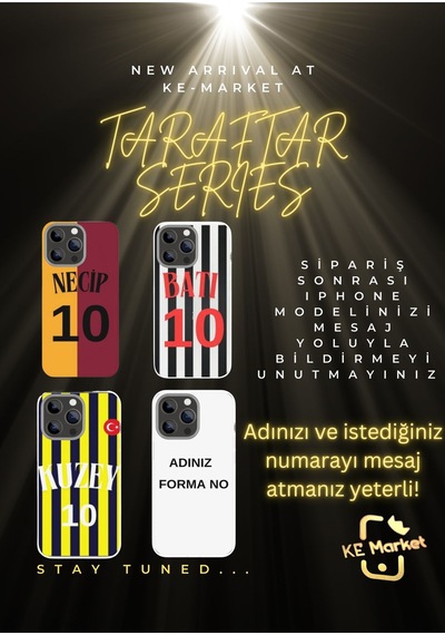 Taraftar Series Apple Uyumlu iPhone Tüm Modellere Kılıf 678x111213141516 Plus