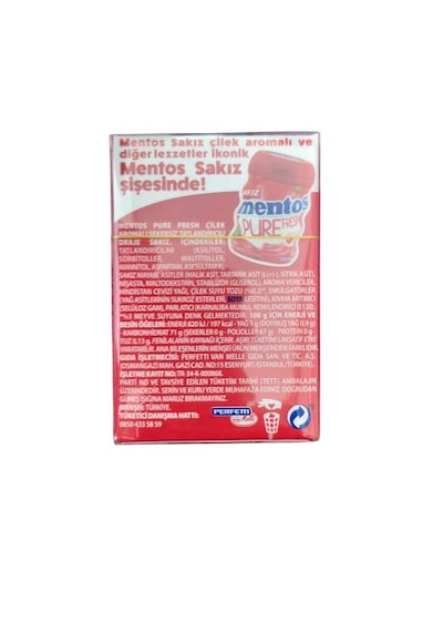 Pure Fresh Çilekli Draje Sakız 22 Gr 20 Adetli