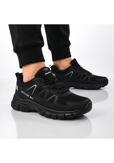 Sky Max Erkek Sneaker Ayakkabı Siyah 40-45 1091 Sıyah