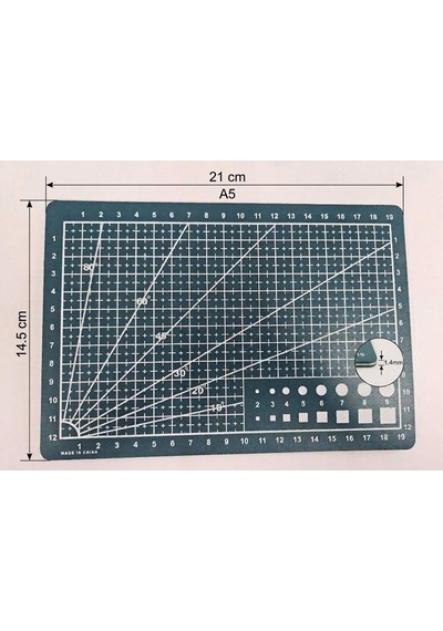 Tamir Kesim Pedi Matı A5 21x14,5 Cm Kalınlık 1,4 Mm Yeşil