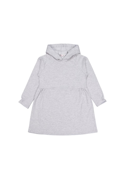 Civil Girls Kapişonlu 6-9 Yaş Elbise Karmelanj