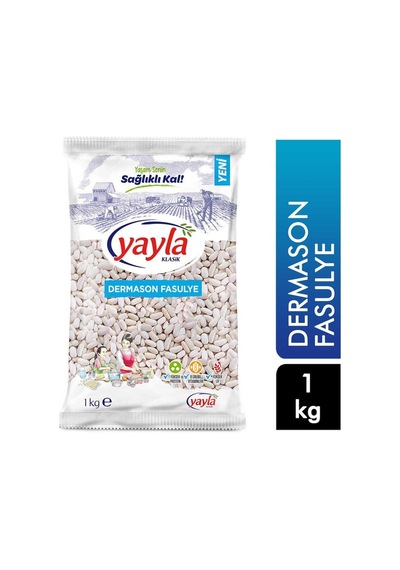 Yayla Dermason Fasulye 1000 Gr 16'li Paket